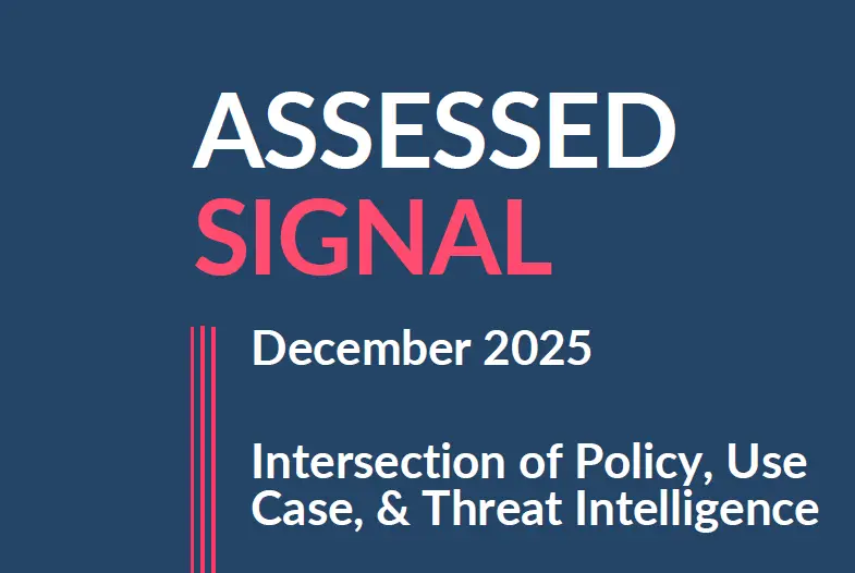 Assessed Signal – December 2025