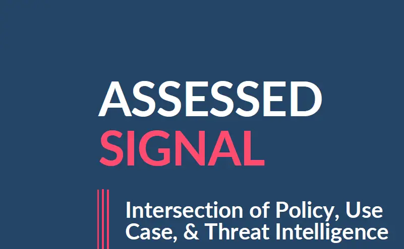 Assessed Signal – November 2025